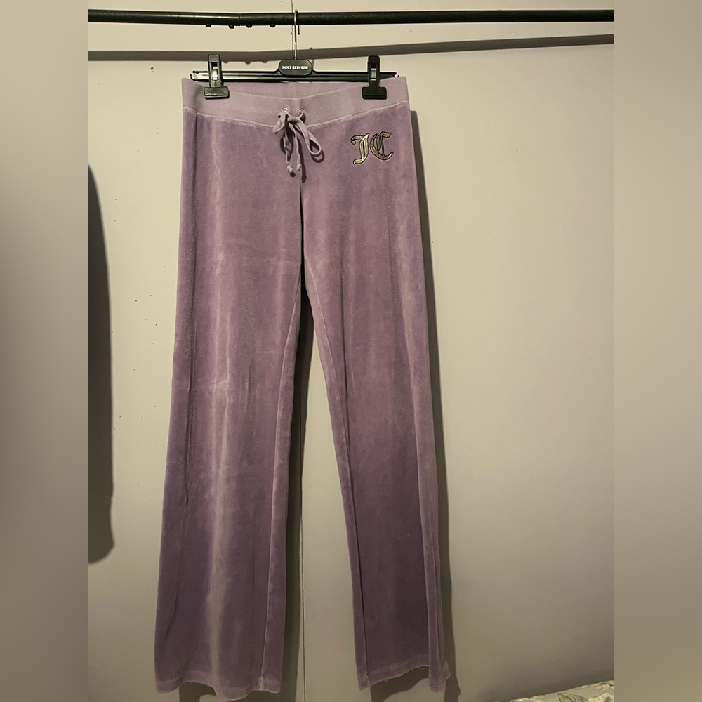 💟Vintage Juicy Couture Velour Hoodie/Pants Set Y2K💟 - Picture 7 of 12